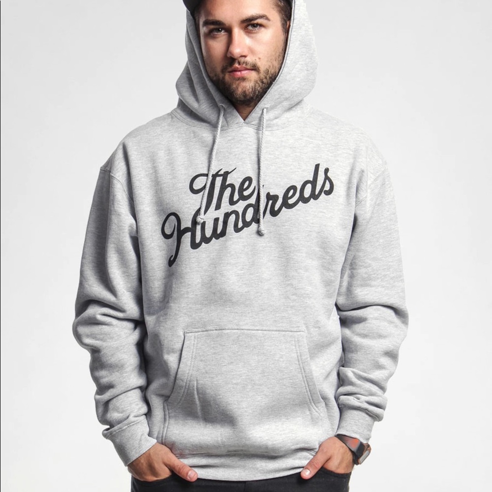 The Hundreds Hoodie “Forever Slant” In Heather